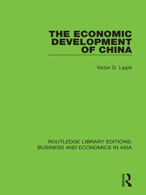 cover image of The Economic Development of China